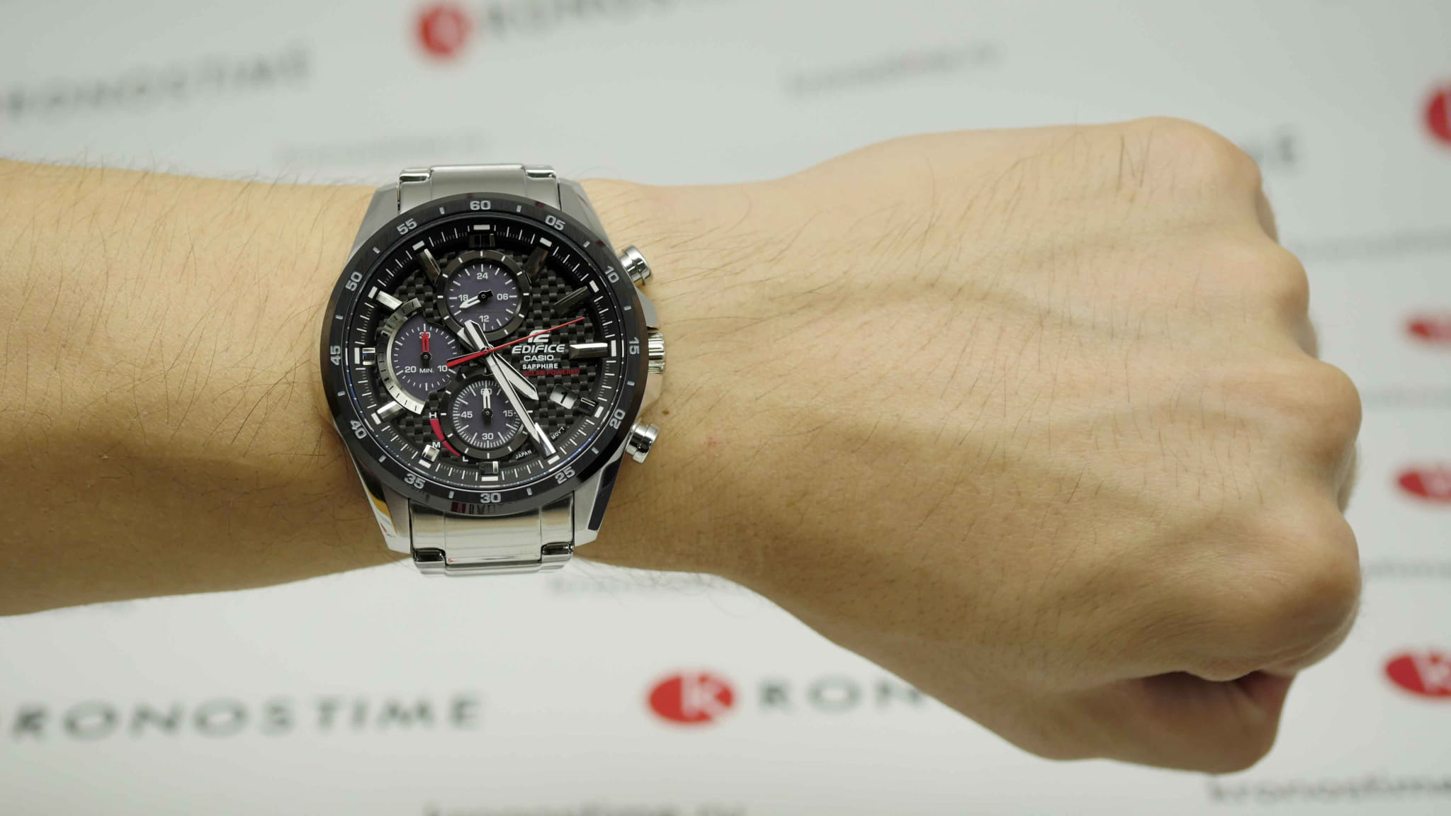 Casio Casio Edifice EFS-S540DB-1A спортивные наручные часы, вид спереди